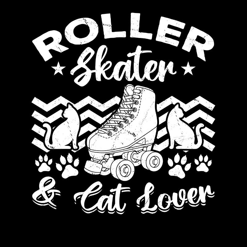 Roller Skating Cat Owner - Roller Skater & Cat Lov
