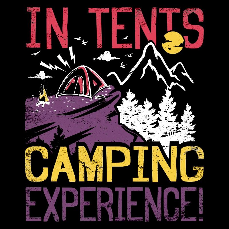 In tents camping experience!