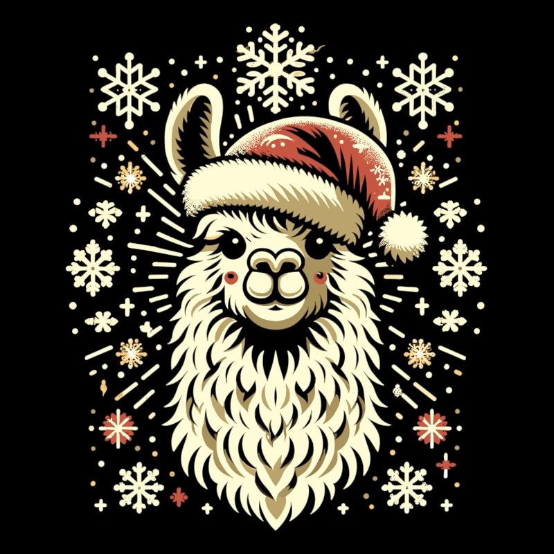 Snow Magic Llama: Christmas Joy