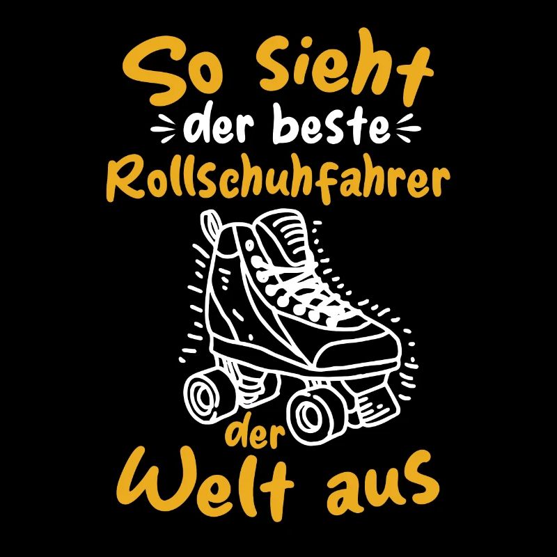 Rollschuhfahrer Rollschuh Rollschuhläufer