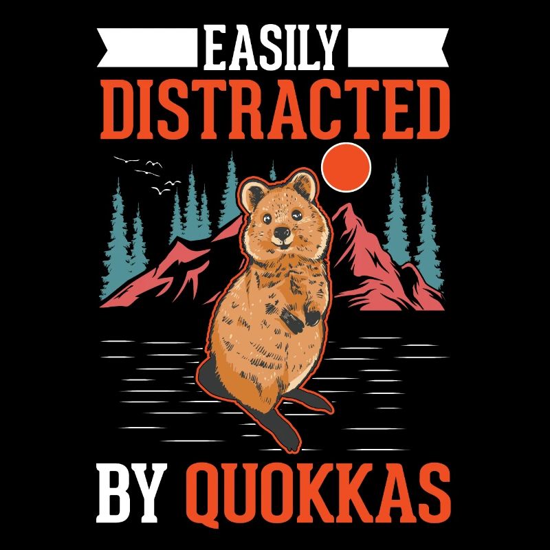 Facilement distrait par les Quokkas