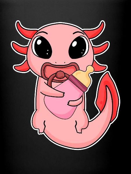 Motif d’axolotl bébé