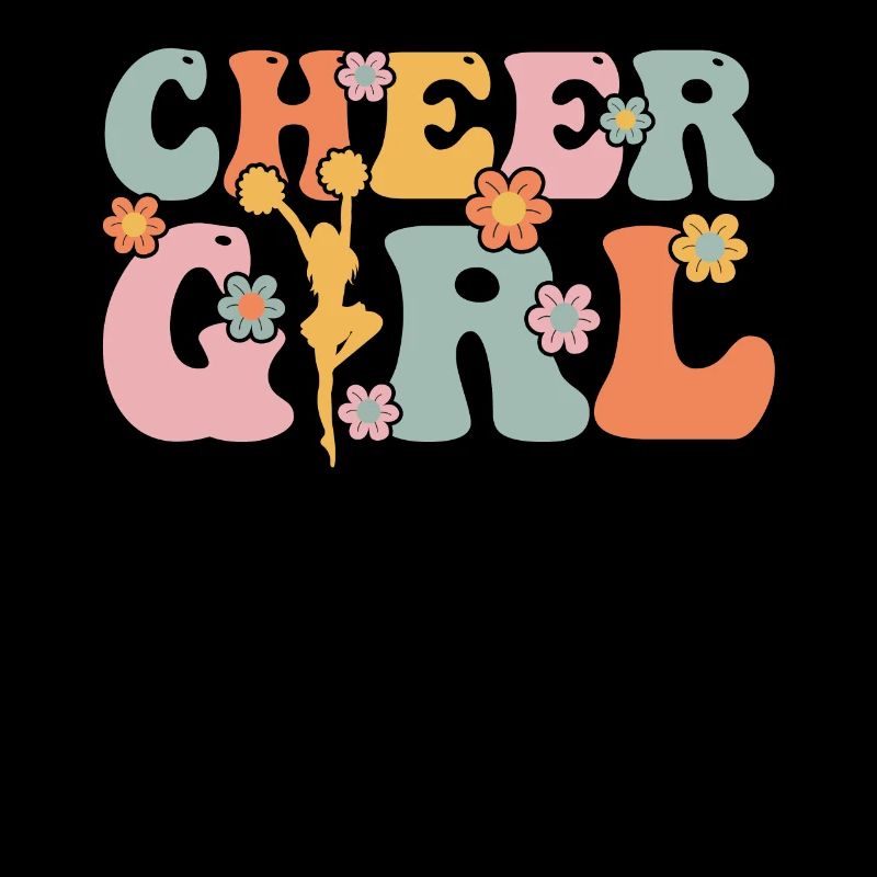 Groovy Cheerleading Cheerleader Cheer Squad