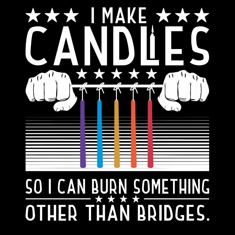 I make candles