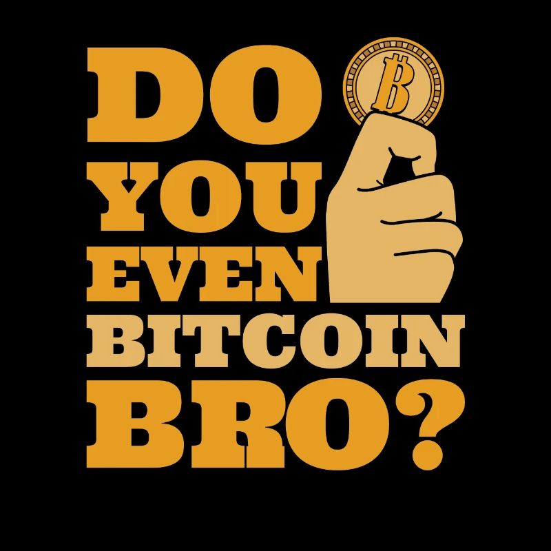 Faites-vous même Bitcoin Bro crypto crypto-monnaie