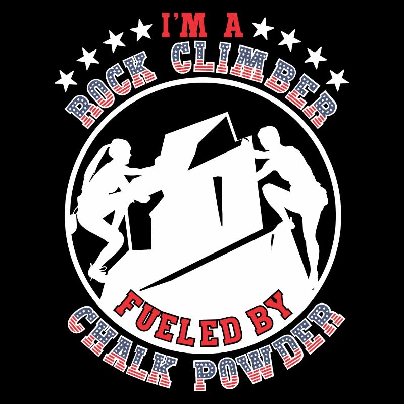 Ich bin ein Kletterer, der von Kreidepulver angetrieben wird