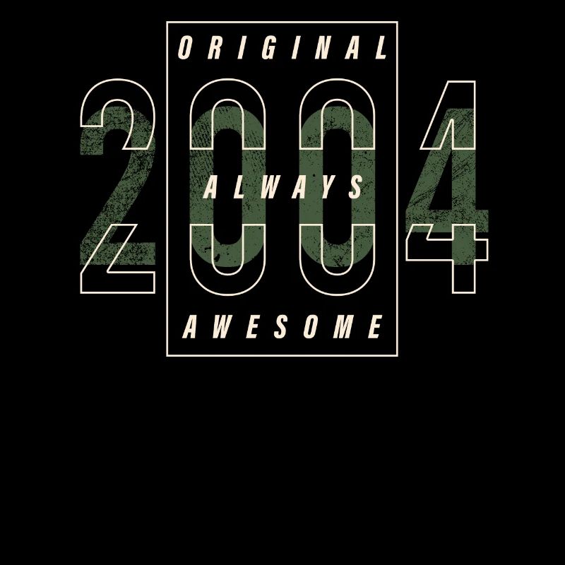 Original 2004 Birth Year Urban Gift Vintage