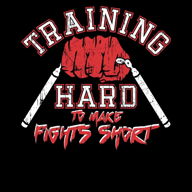 Training hard to make fights short