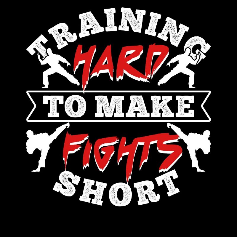 Training hard to make fights short