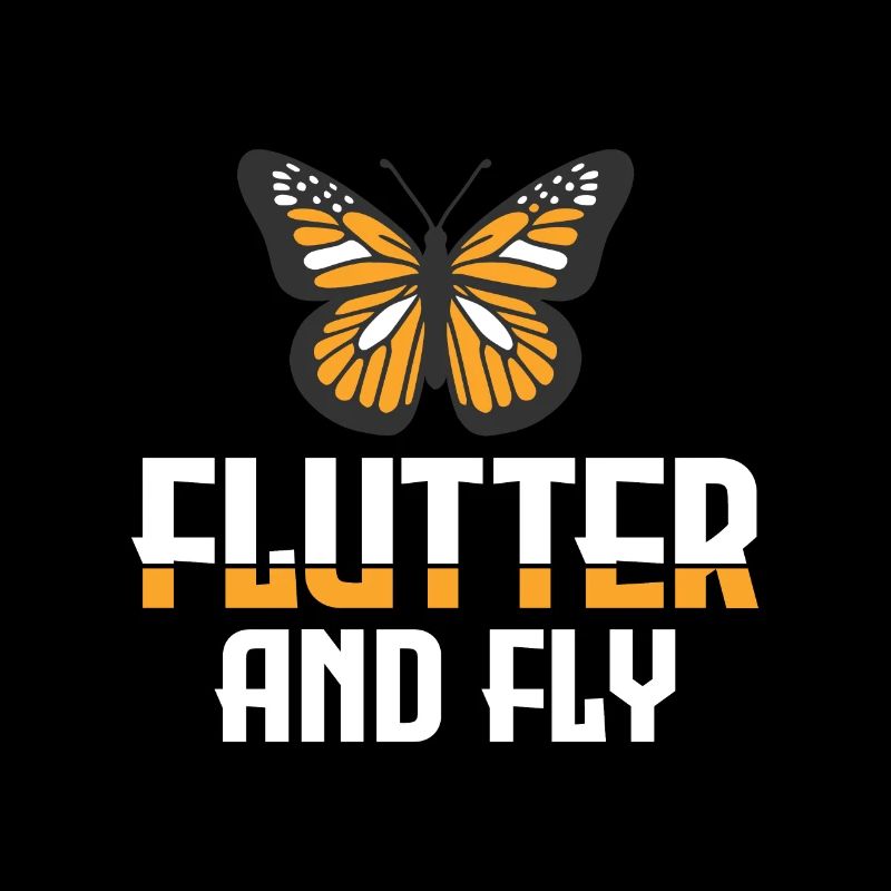 Flutter and Fly - Monarch Butterfly