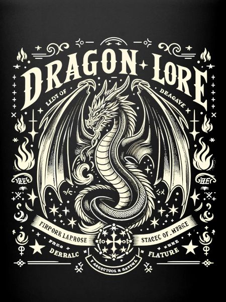 Mythical Fire Dragon