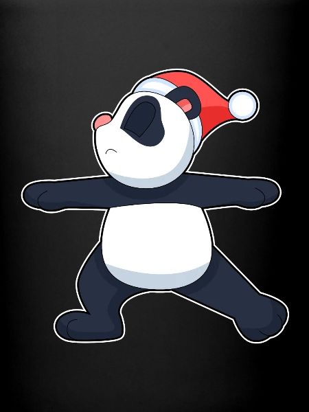 Panda Christmas Yoga