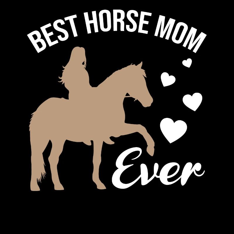 Maman cheval de l’année aimant