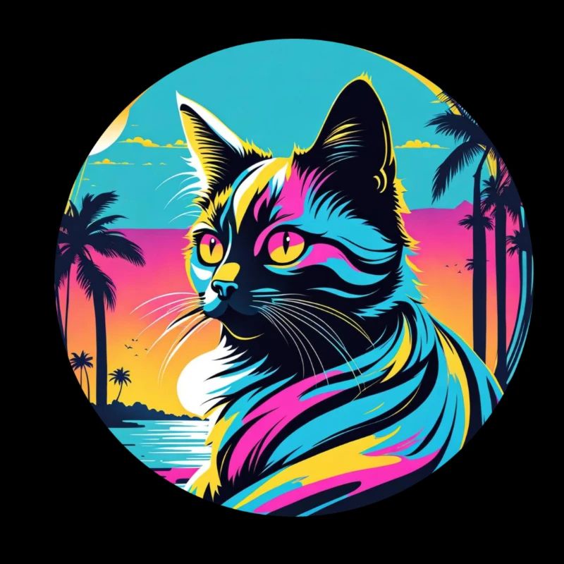 Chat fluo