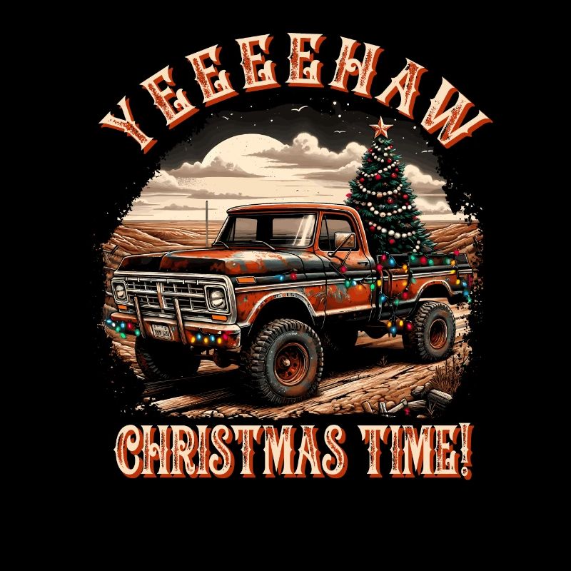 Yeehaw C’est Noël – Camionnette
