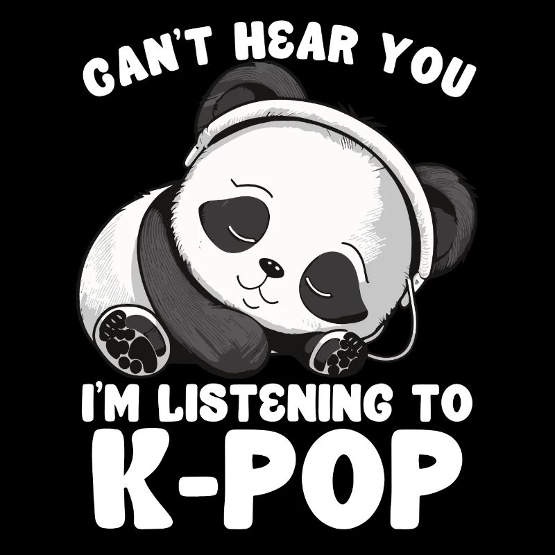 Can't Hear You I'm Listening Kpop Merchandise