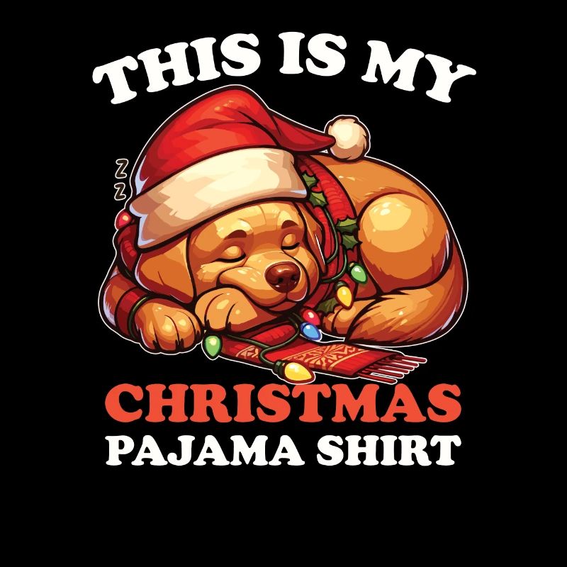 Labrador Pyjama de Noël Chiens