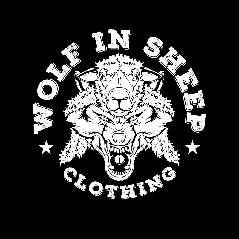 Wolf im Schafspelz, Schafe, Wölfe, Geschenkidee