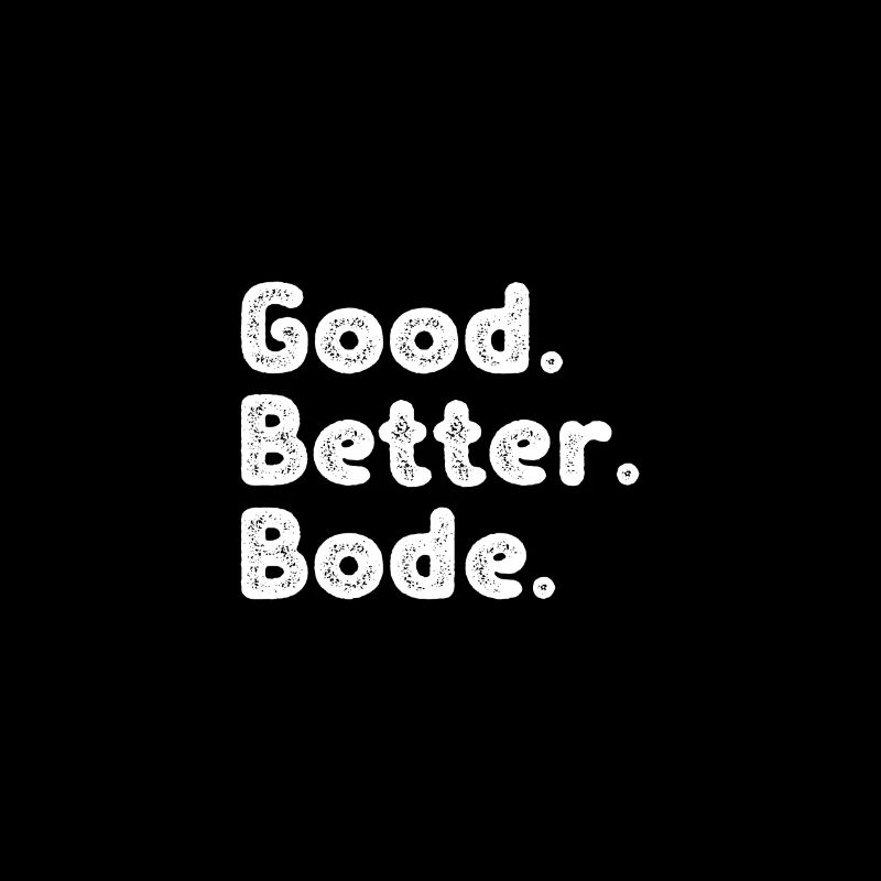 Les mecs cool s’appellent Bode