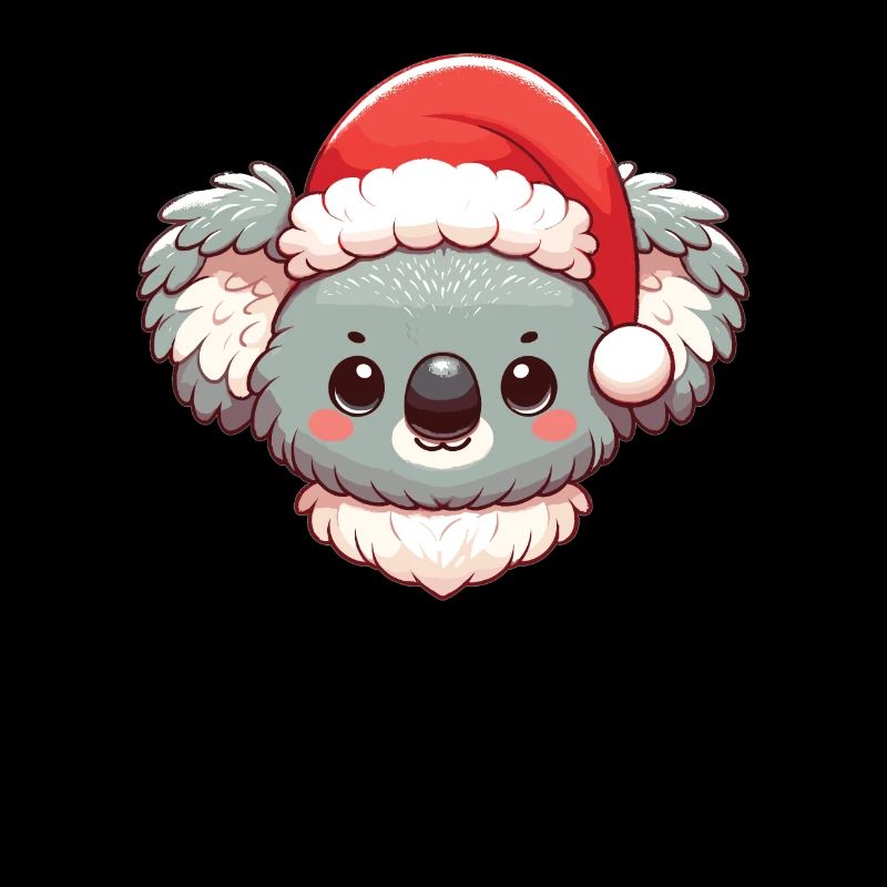 Santa Hat Christmas Koala