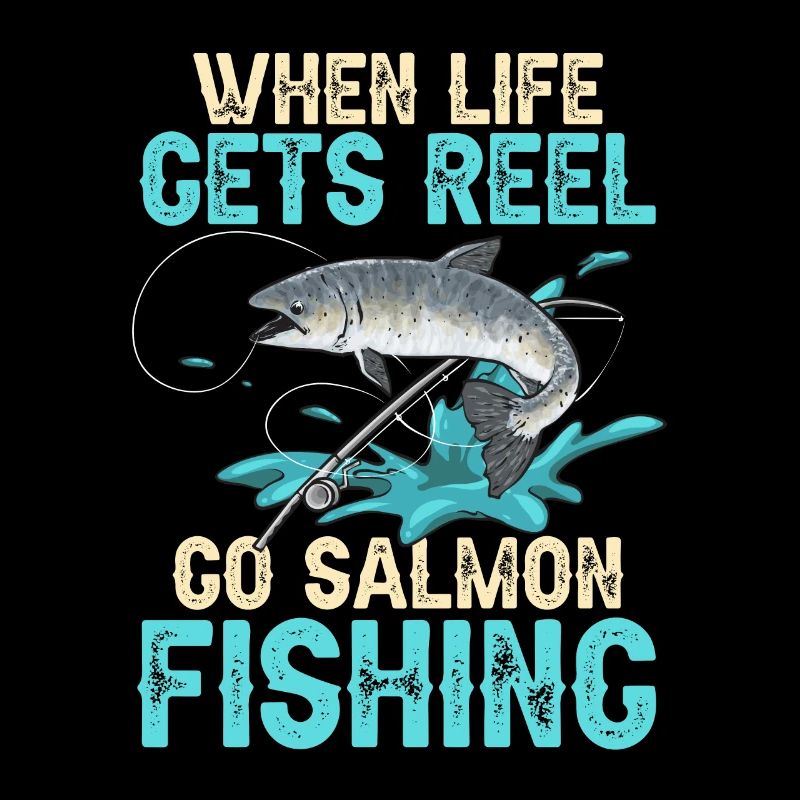 Pêche au saumon Pêcheur de saumon