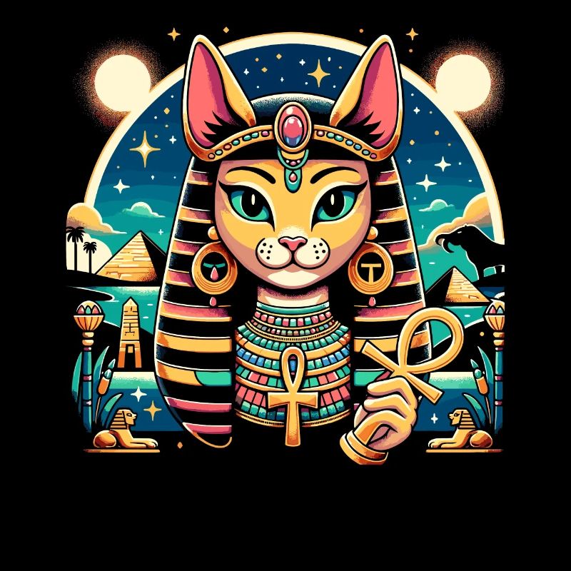 Bastet Déesse égyptienne Égypte Pyramide Égypte