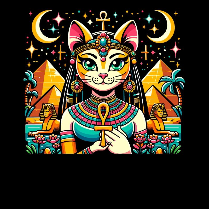 Bastet Déesse égyptienne Égypte Pyramide Égypte