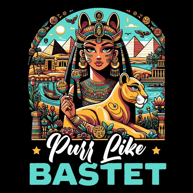 Bastet Déesse égyptienne Égypte Pyramide Égypte
