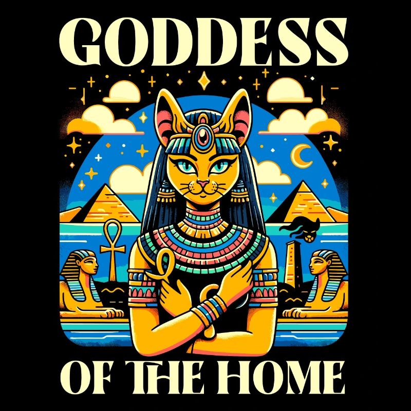 Bastet Déesse égyptienne Égypte Pyramide Égypte