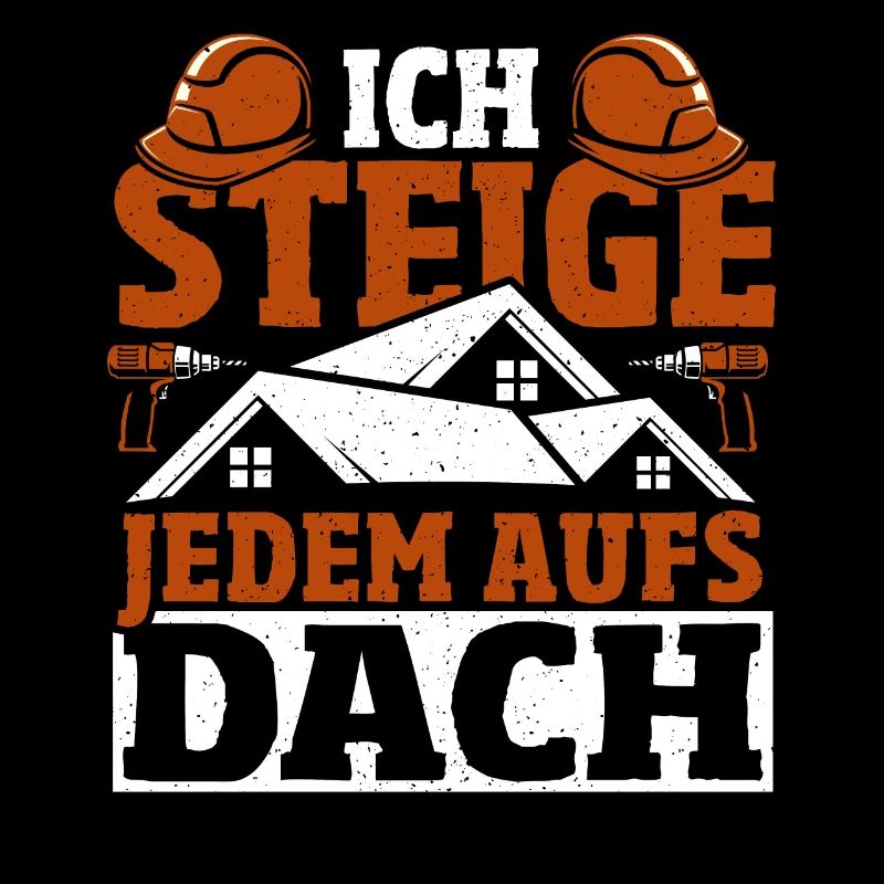 Dachdecker Aufzug Leiter Schuhe Hose Beruf