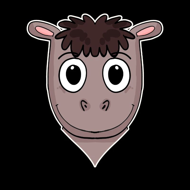 Tête d’animal de cheval Tête d’animal