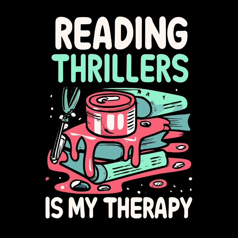 La lecture de thrillers est ma thérapie