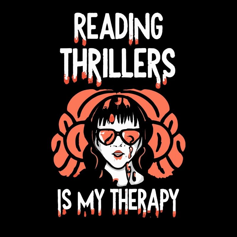 La lecture de thrillers est ma thérapie