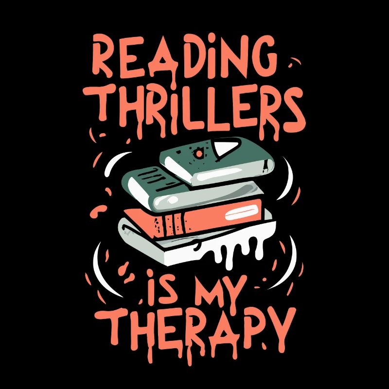 La lecture de thrillers est ma thérapie