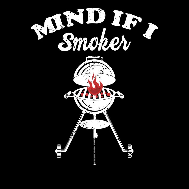 BBQ -Raucher Fleisch Grillen Lustiger