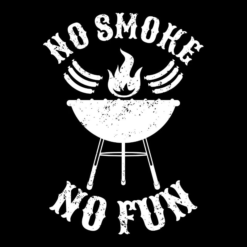 BBQ -Raucher Fleisch Grillen Lustiger