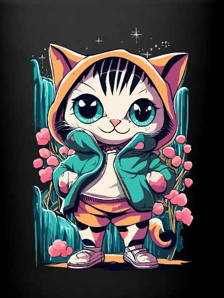 chaton kawaii mignon japon