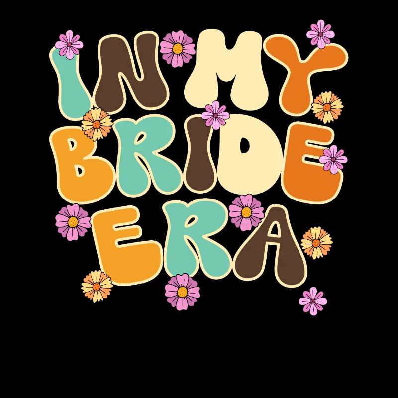 Groovy mariée fête de mariage mariée fleur fleurs