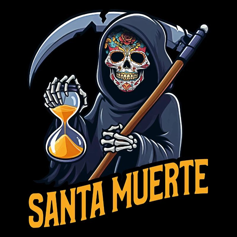 Santisima Muerte Dia De Los Muertos Mexikanisch