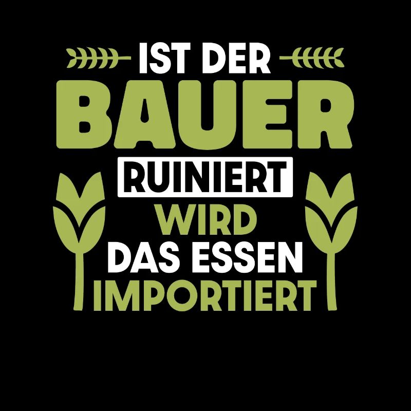 Ist der Bauer ruiniert wird das Essen importiert