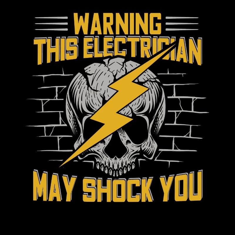 Attention cet électricien risque de vous électrocuter Elektriker
