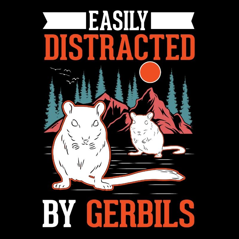 Easily distracted by Gerbils Rennratte Rennmaus