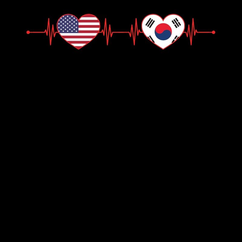 États-Unis Corée du Sud Heartbeat Américain Sud-Coréen