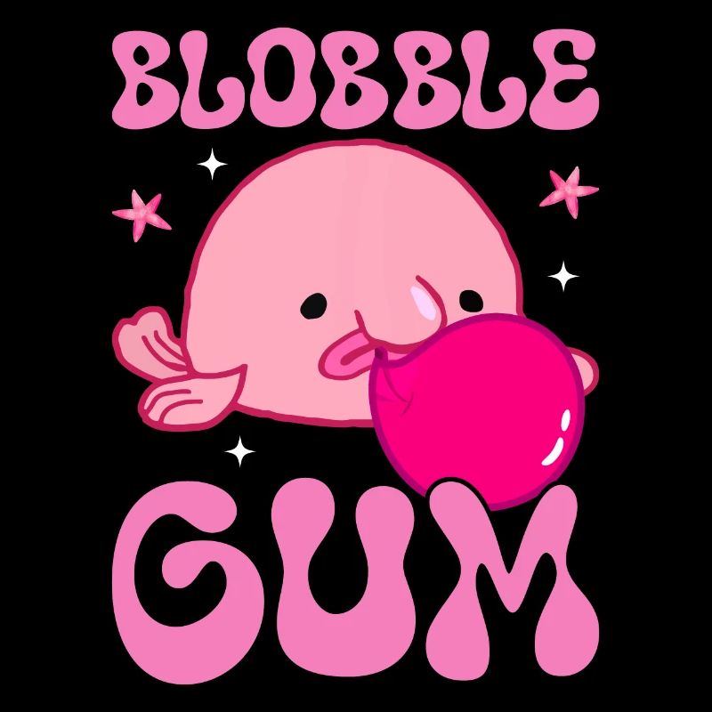 Drôle Blobfish Bubble Gum Créature De La Mer