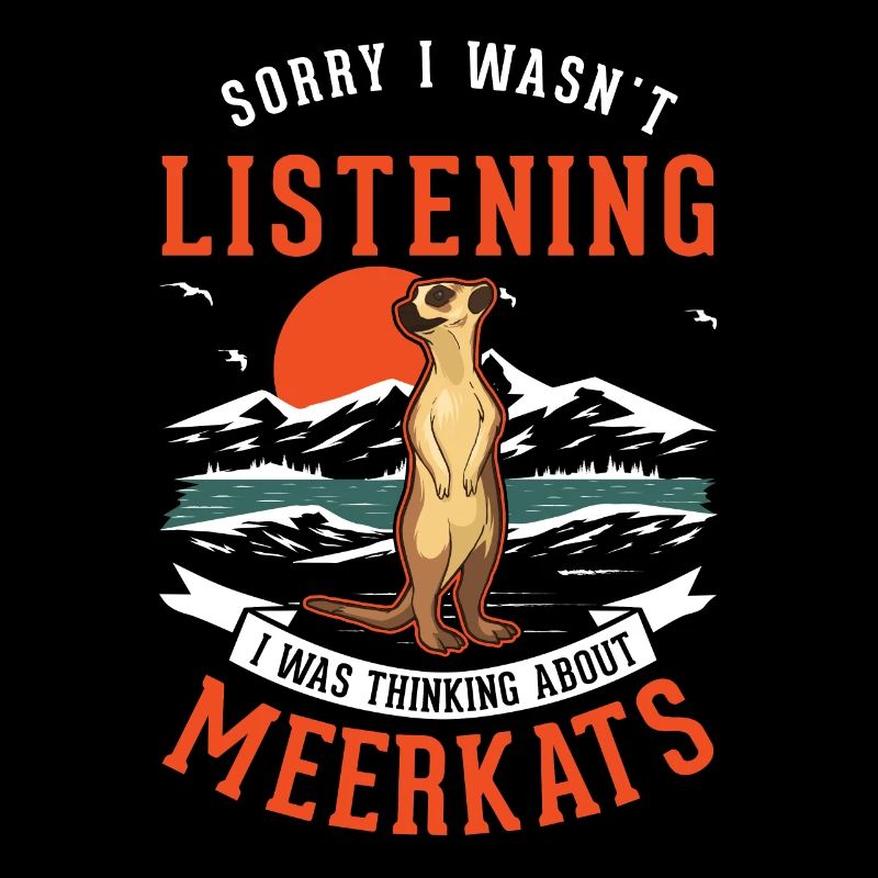 Erdmännchen Geschenk Meerkat