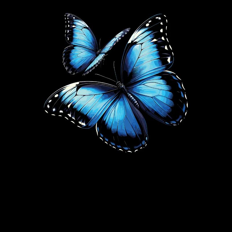 Butterfly Lover Insect Bug Blue Morpho Butterfly