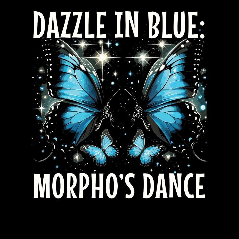 Papillon amoureux insecte insecte bleu Morpho papillon