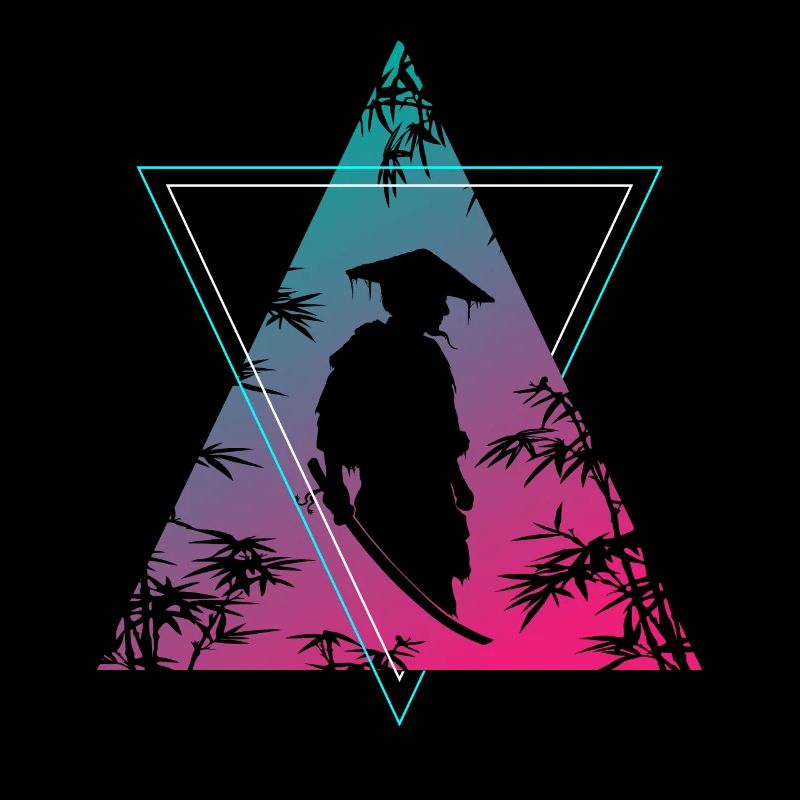 Neon Samurai Modern Warrior Spirit