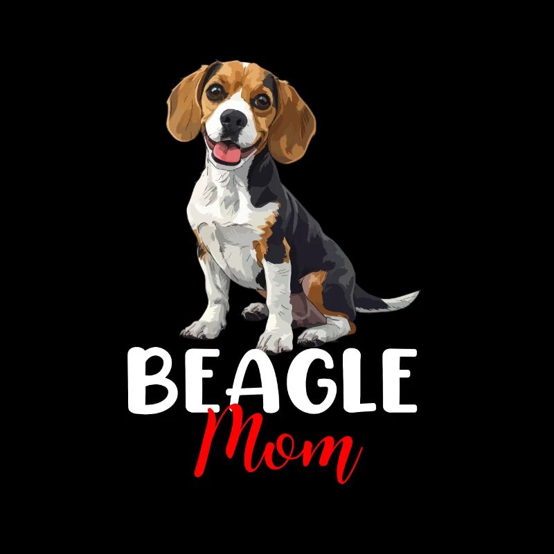 beagle mom beagle