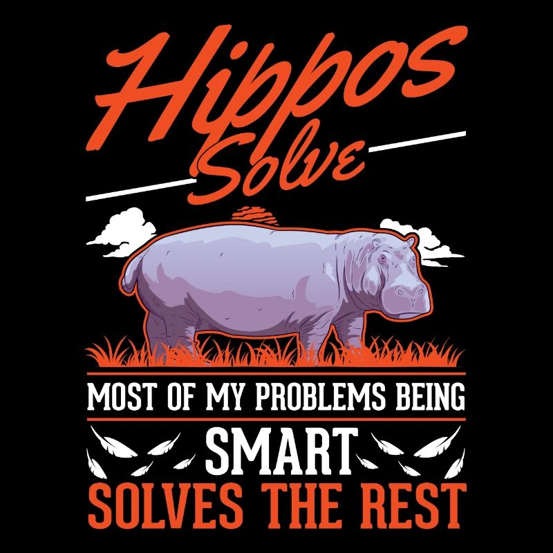 Nilpferd Geschenk Hippo Flusspferd